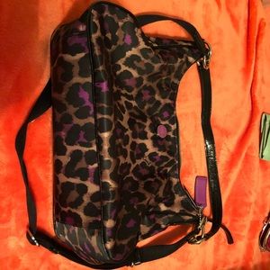 Leopard print crossbody